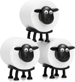 VELENTI Sheep Toilet Roll Holder Free Standing Bathroom Set