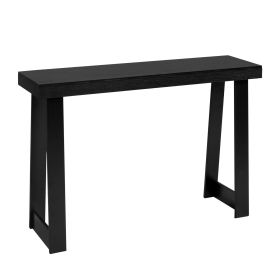 46 in Console Table, Modern Desk Behind the Couch, Wooden Rectangle Entrance Desk, Narrow Long Sofa Table Accent Stand for Hallway, Bedroom