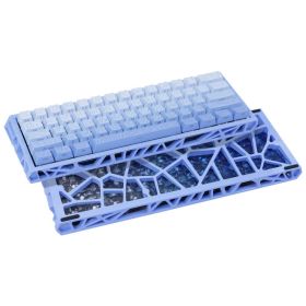 NJ61 Hollow Single-Mode Mechanical Keyboard (Option: Blue)
