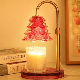 Candle Warmer Lamp With Timer & Dimmer , Adjustable Wax Melt Lamp For Jar Candles, Home Decor Accent (Option: PINK)
