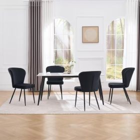 Dining chair, office chair. Itadds a sense of quality to the study room or offce, It is suitable for bothsimple home decor and modern furniture. (Color: Black Walnut)