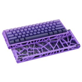 NJ61 Hollow Single-Mode Mechanical Keyboard (Option: Purple)
